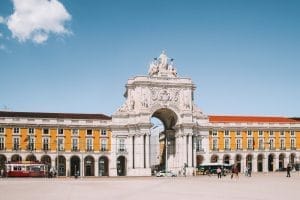 Praça do Comércio Lissabon