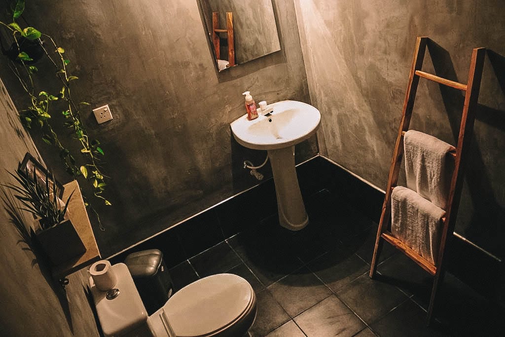 Badkamer The Courtyard Villa