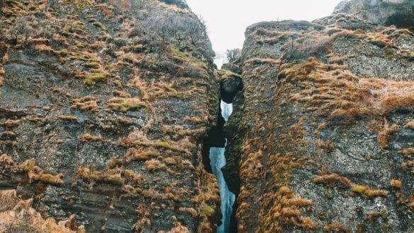 Gljúfrafoss waterfall