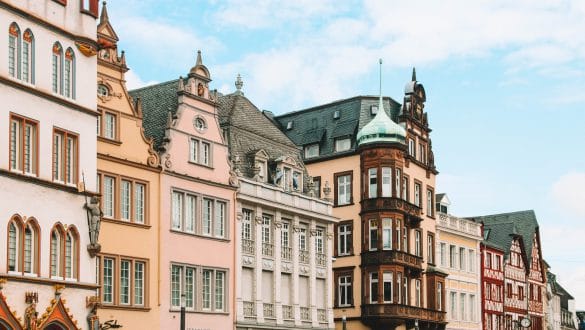 Hauptmarkt Trier - Moselle River road trip