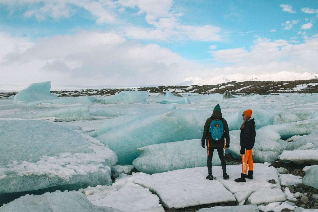 Fjallsárlón glacier lake