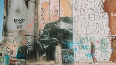 The Israeli West Bank Barrier in Bethlehem