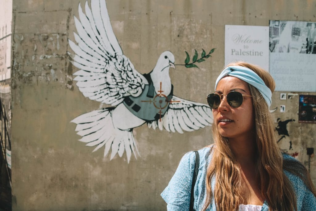 Armored Dove of Piece – Banksy