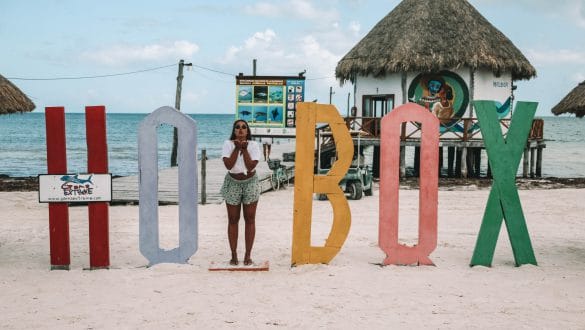 Isla Holbox sign