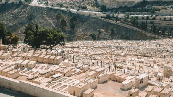 The Jewish Cemetery on the Mount of Olives