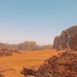 sand dunes Wadi Rum