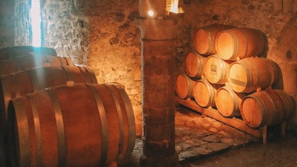Wine cellar Castle of Chillon