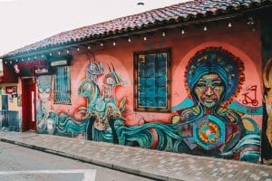 Street art La Candelaria