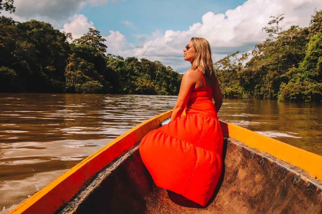 Boat ride Amazone Colombia