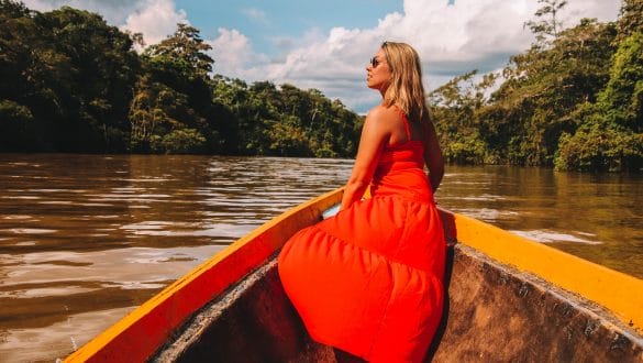 Boat ride Amazone Colombia