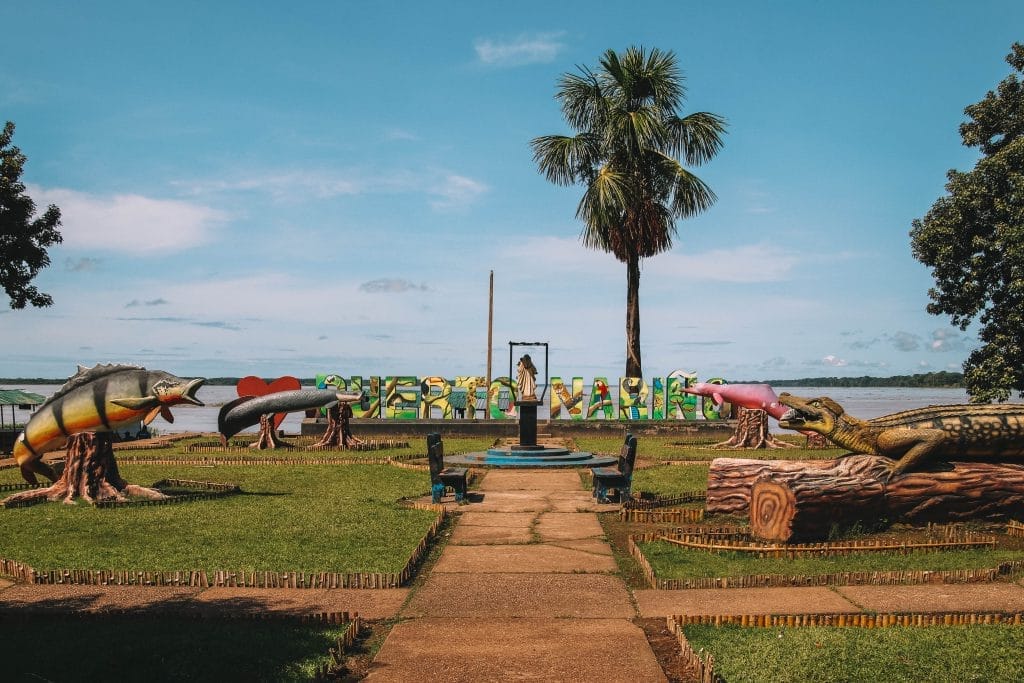 Central square Puerto Nariño