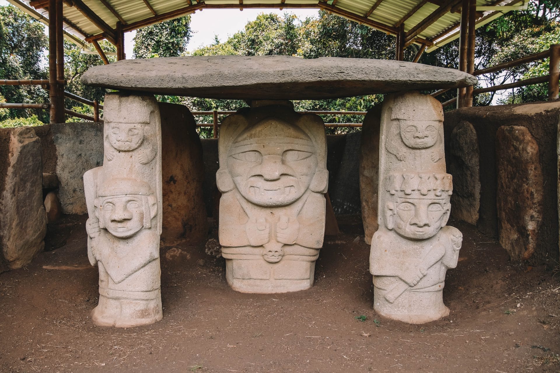 Statues San Agustín Archaeological Park