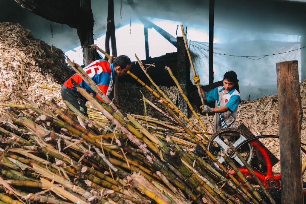 Sugarcane factory San Agustin