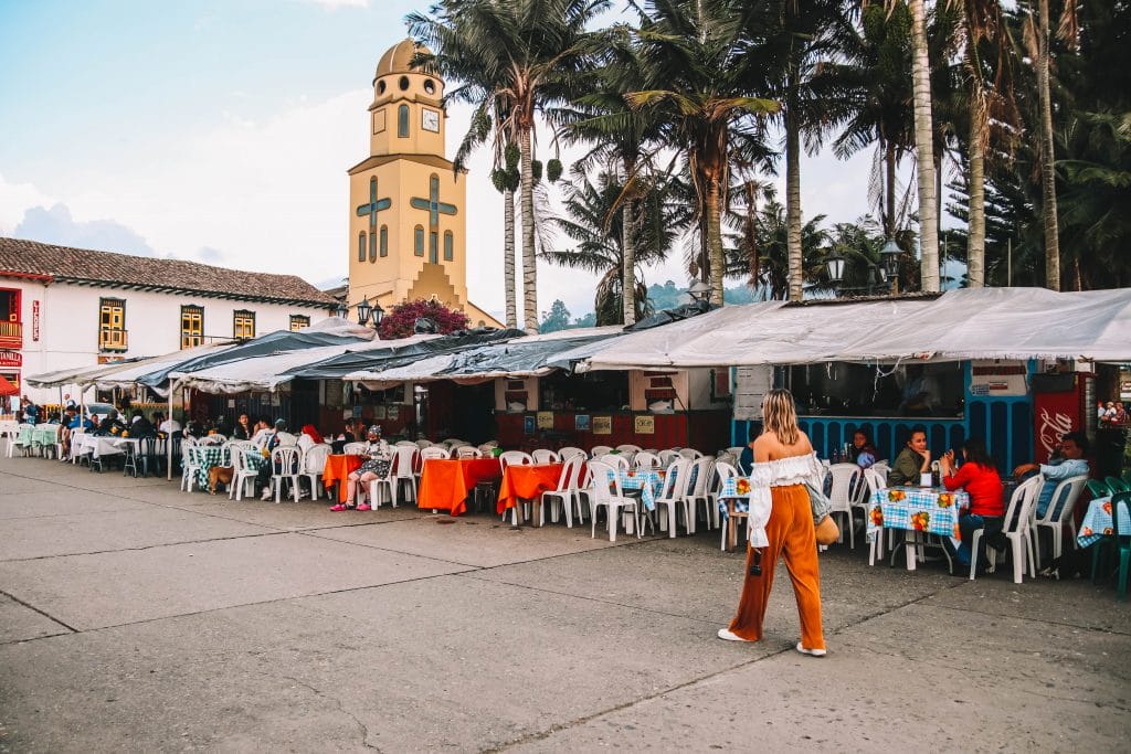 Plaza Bolivar Salento