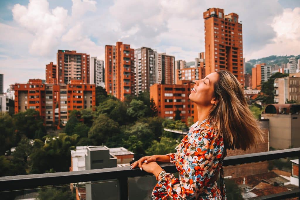 Roof top The Somos Hotel Meddelín