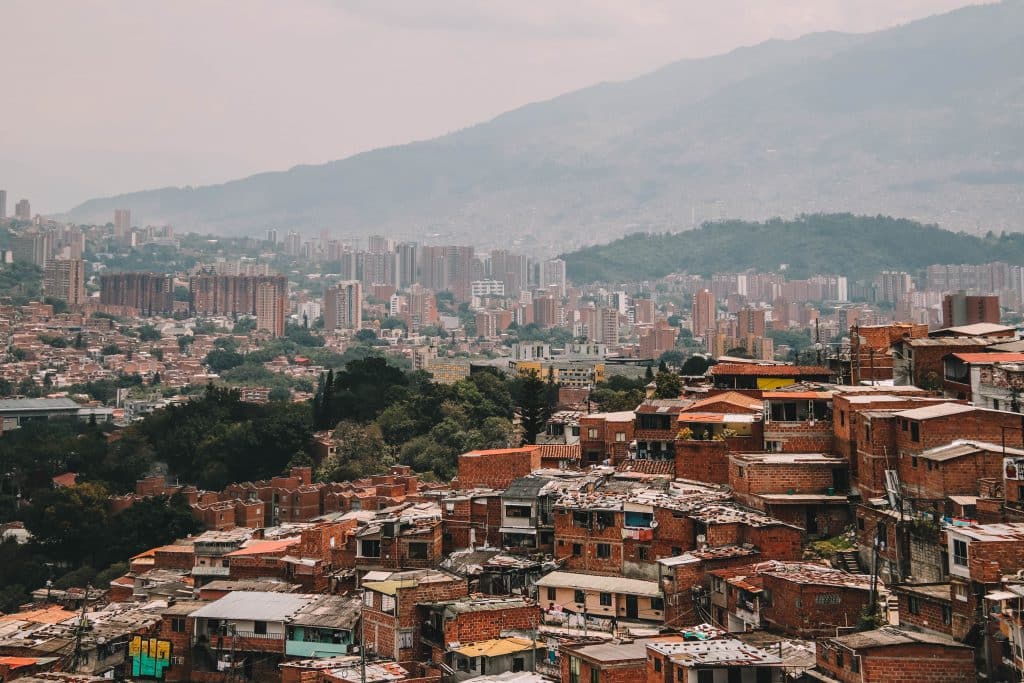 Comuna 13 Medellín view