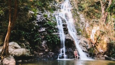 Marinka waterfall Minca Colombia