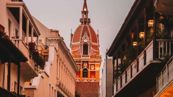 Old Town Cartagena Colombia