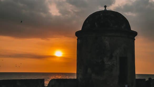 Sunset City Wall Cartagena