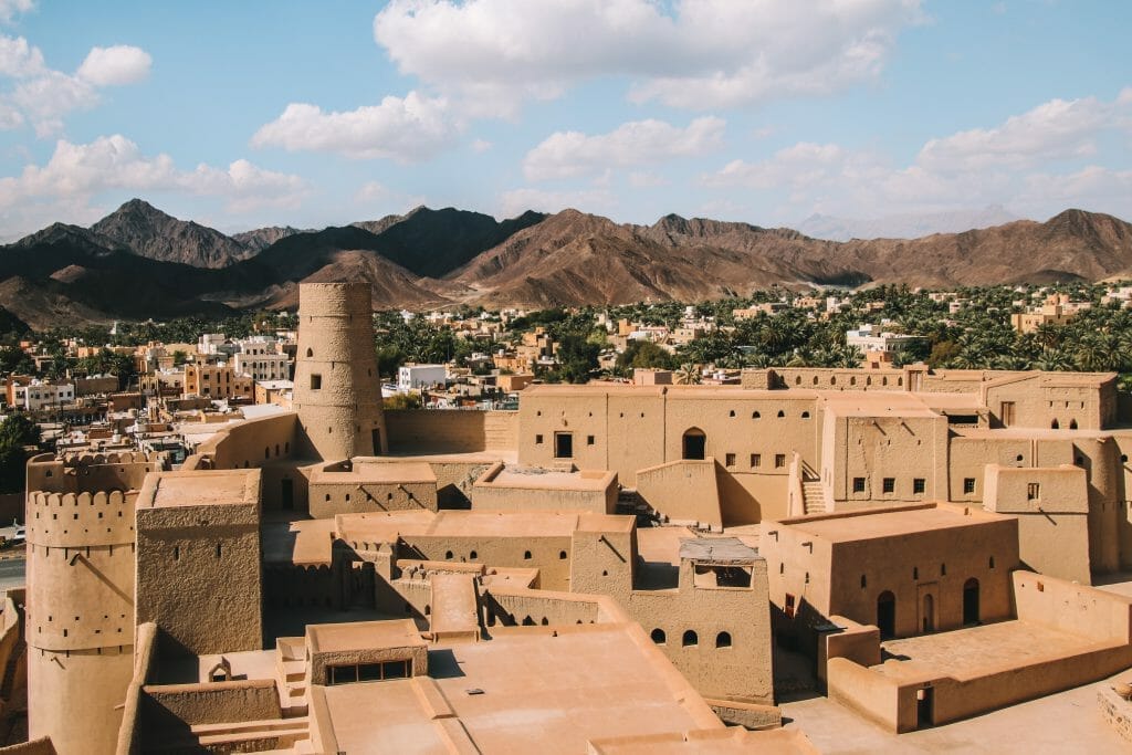 View over Bahla Fort