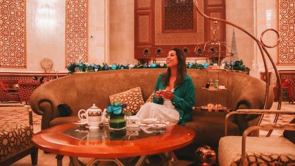 High Tea Atrium Lounge Al Bustan Palace