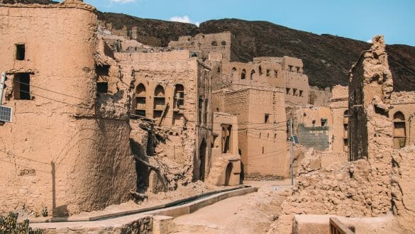 Birkat Al Mouz ruins Oman