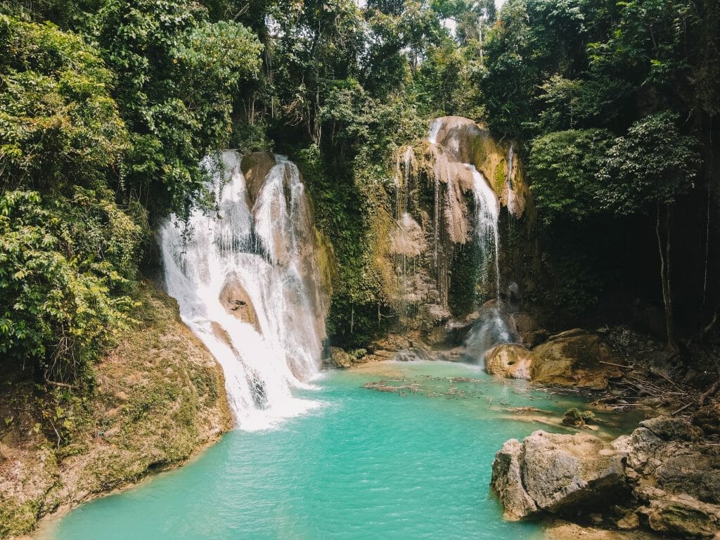 Pahangog Falls Bohol Philippines