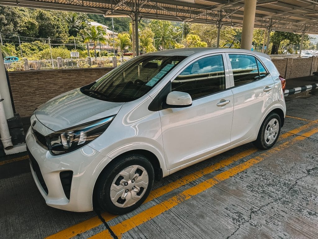 Rental car Mahé Seychelles
