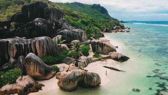 Anse Source D'Argent La Digue Seychelles