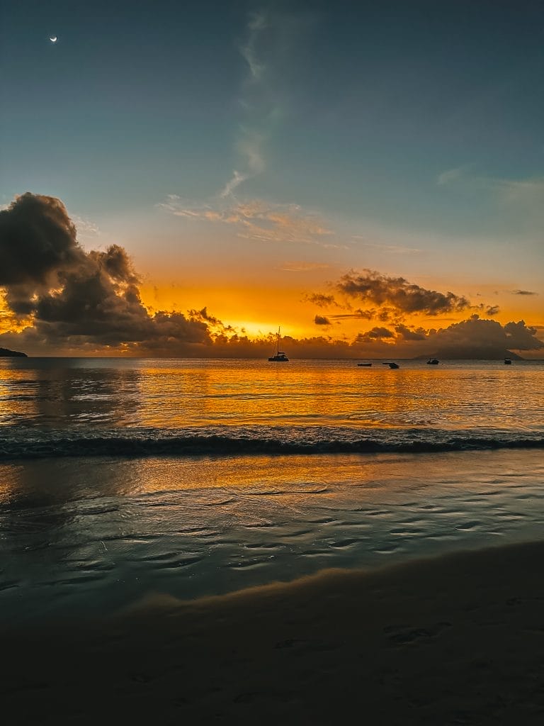Beau Vallon sunset