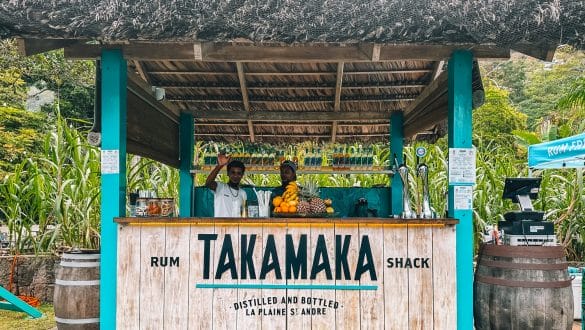 Takamaka Rum bar
