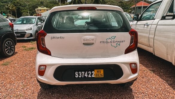 Rental Car Praslin