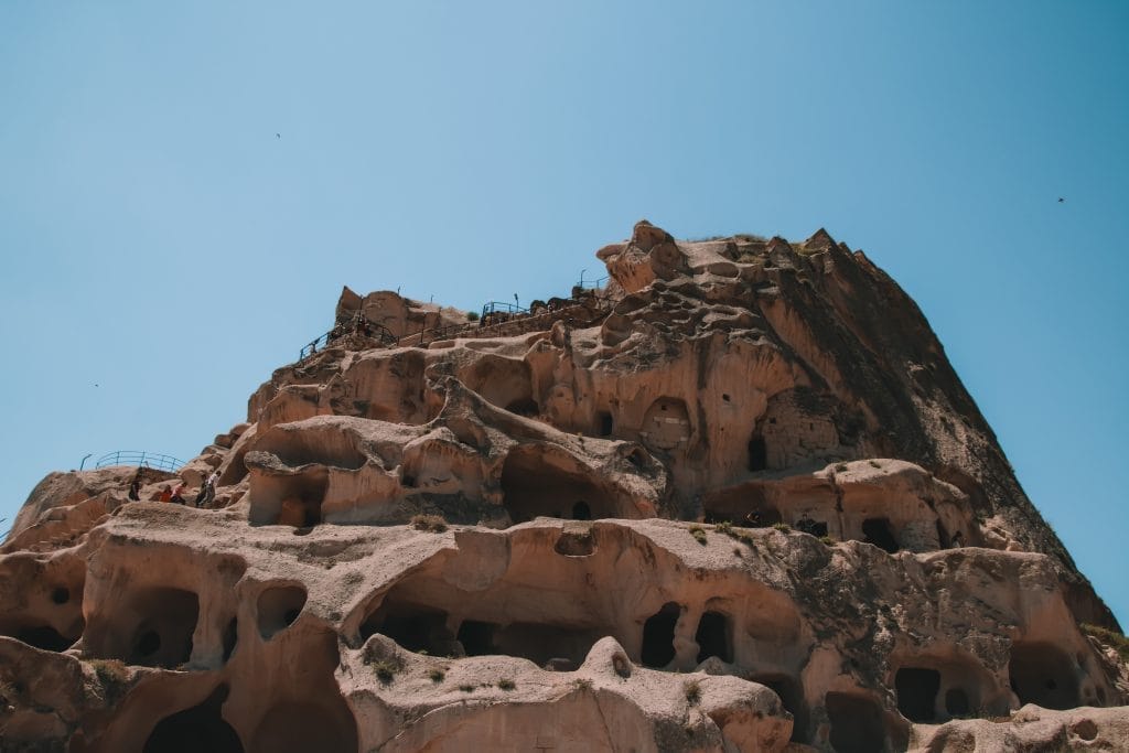 Uçhisar Castle Cappadocia