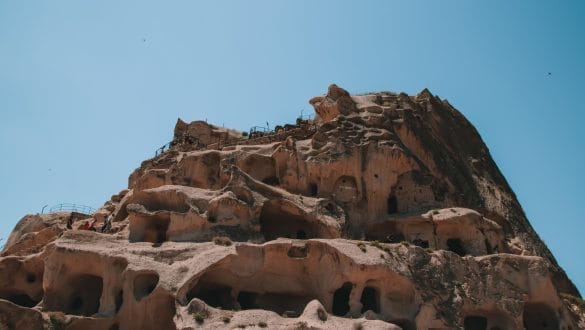 Uçhisar Castle Cappadocia