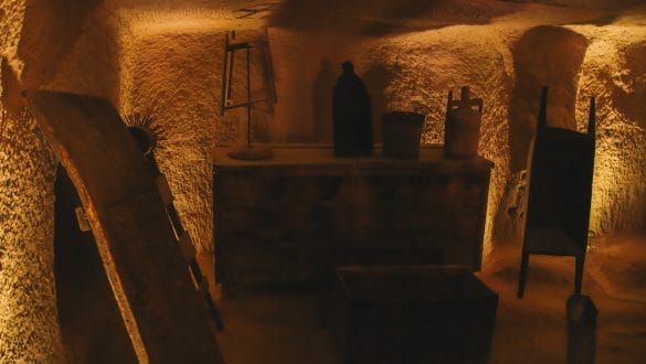 Uçhisar Castle Cappadocia Inside