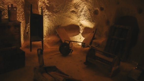 Uçhisar Castle Inside