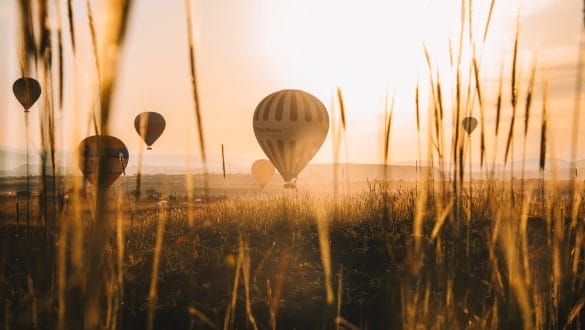 Hot air balloon ride Cappadocia