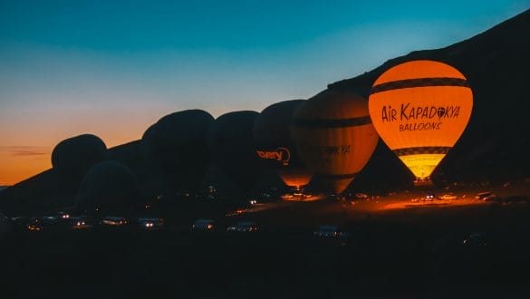 Hot air balloon ride Cappadocia