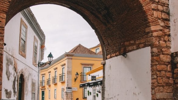 Faro Old Town City wall