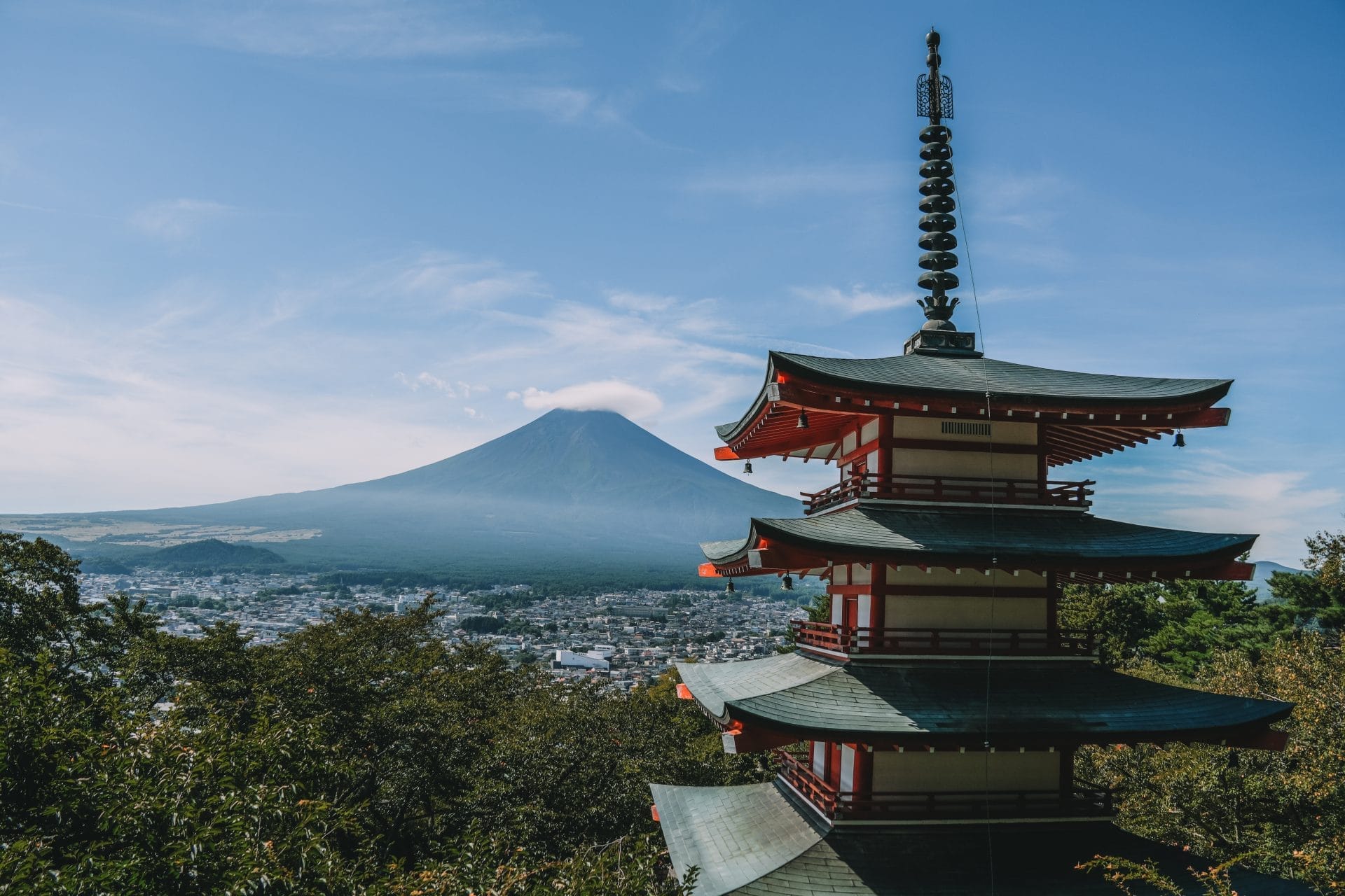 Chureito Pagoda Mount Fuji